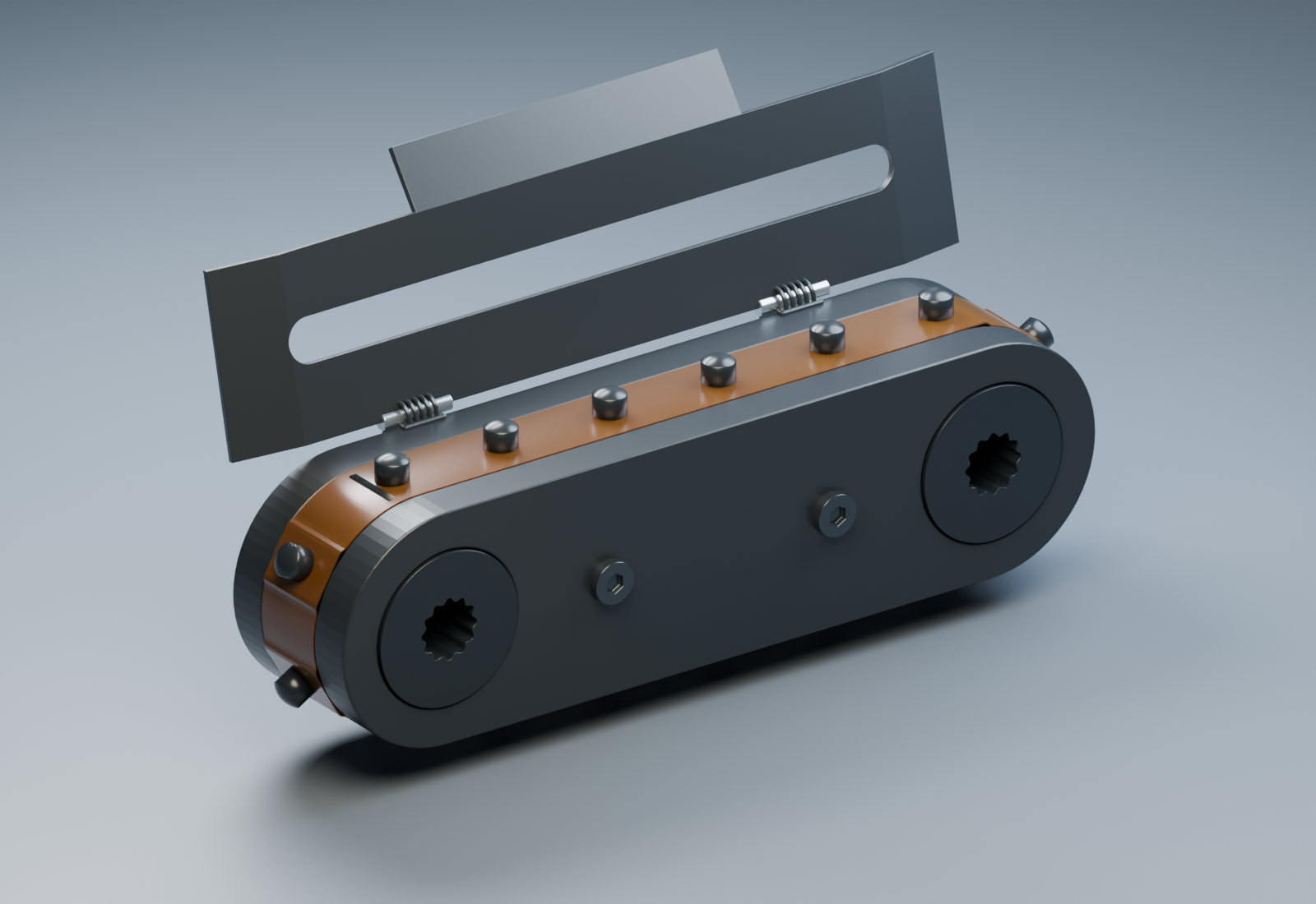 A patent, back in motion